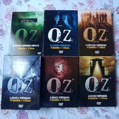 dvds série OZ