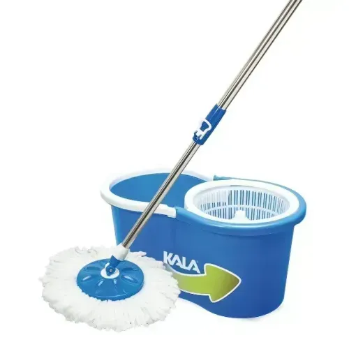 Esfregão Spin Mop com Balde Centrifugador 12 Litros Kala