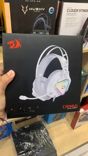 HeadSet Gamer Redragon Cadmus RGB - Novo Lacrado - Parcelamos Sem Juros