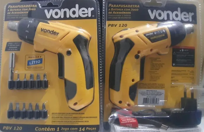 Parafusadeira Elétrica Vonder R$99,90