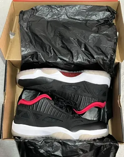 Tênis Air Jordan 11 Low IE Bred 100% Original