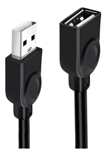 Cabo Extensor USB 2.0 1,5 Metros com Filtro Macho Fêmea