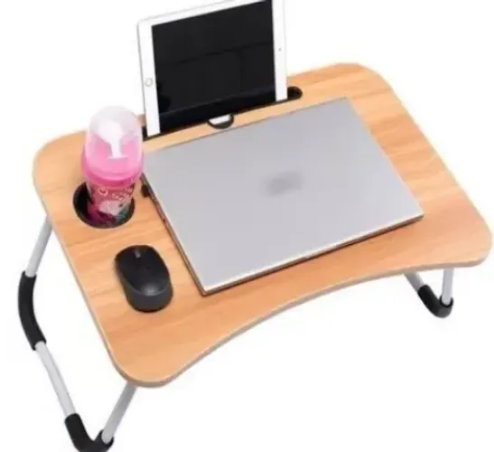 * Mesa Portátil Dobrável P/ Notebook Laptop Cama Home Office Refeição Trabalho z680 