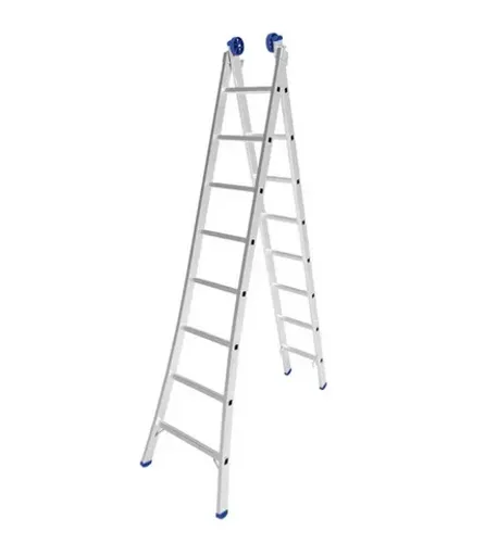Escada Extensiva de Alumínio Mor 2x8 16 degraus 150kg