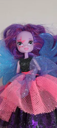 PARA COLECIONADOR! Boneca My Little Pony Equestria Girls Rainbow Rocks com guitarra