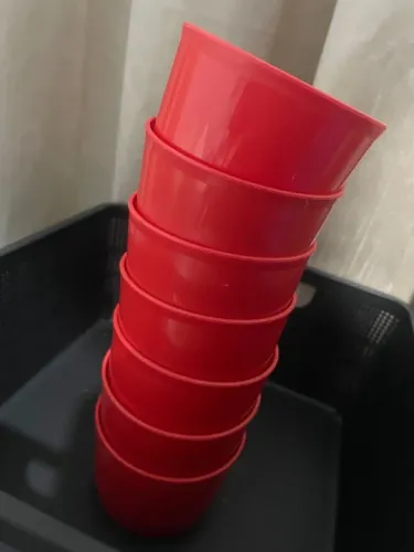 Potinho Tuppeware Vermelho BAIXOU!!