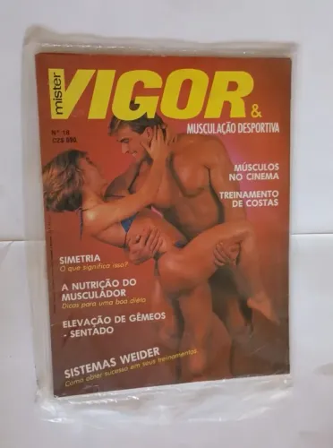 Revista Mister Vigor Nº 18 Anos 80 Musculação ( Lacrada )