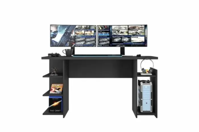 Mesa Gamer NT 2065 - Preto - Frete Grátis até 12x