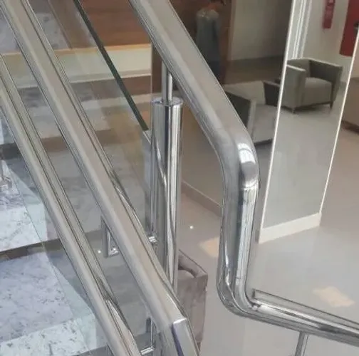 Corrimão em aço inox 