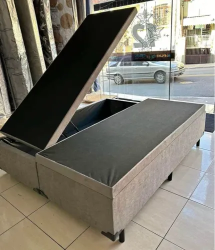 BASES PARA CAMA BOX A PARTIR - Solteiro - casal- bipartido - queen - king etc 