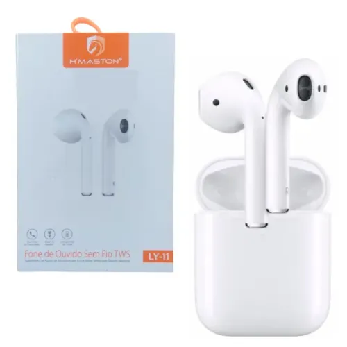 Fone de Ouvido Bluetooth Sem Fio TWS LY-11 H'maston