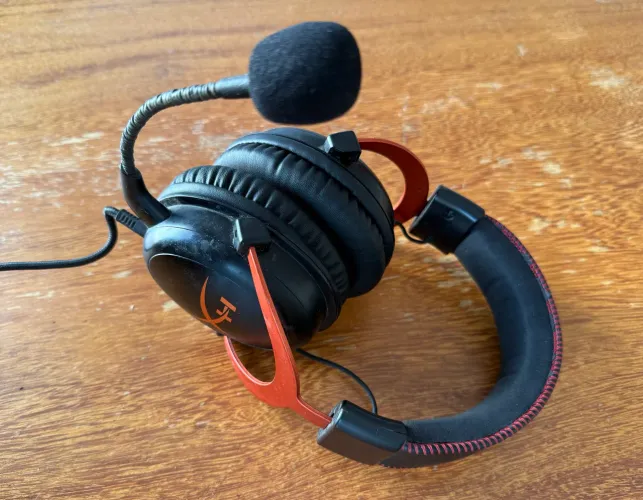 Headset Gamer HyperX Cloud II, Som Surround 7.1, Preto e Vermelho