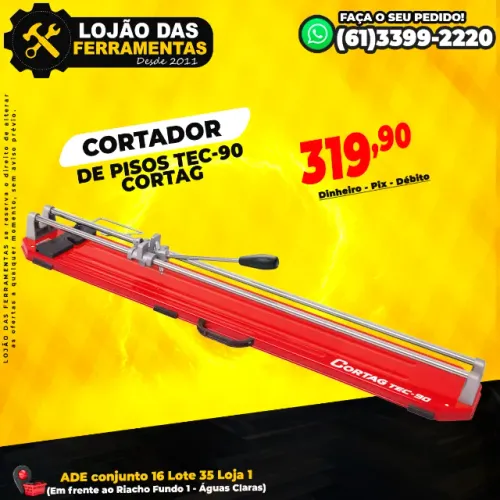 Cortador de Pisos TEC-90 Cortag