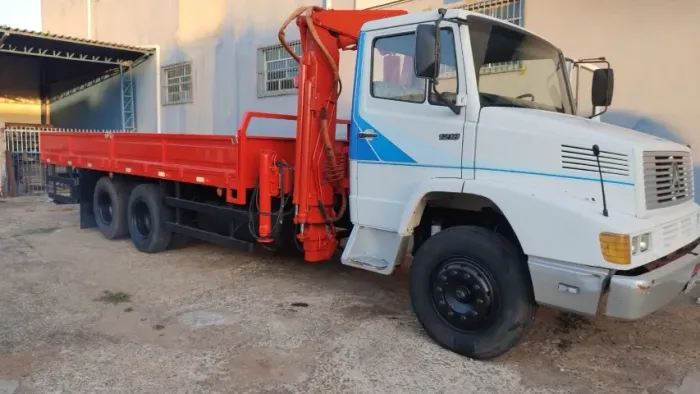 vende troca mb 1218 95 truck munck mod 12000