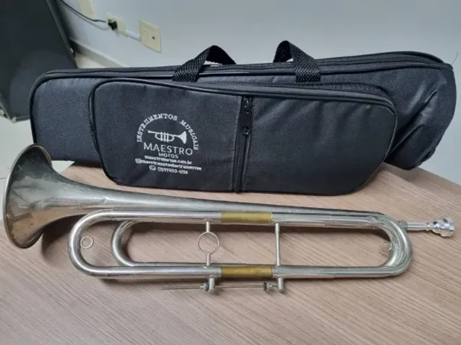 Corneta Fanfarra Em Mib Com Gatilho Weril