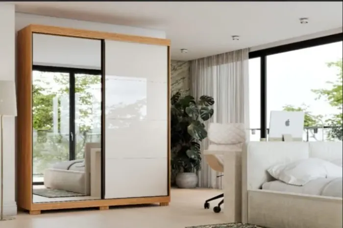 Guarda Roupa Sierra 100% MDF com Espelho Novo entregamos
