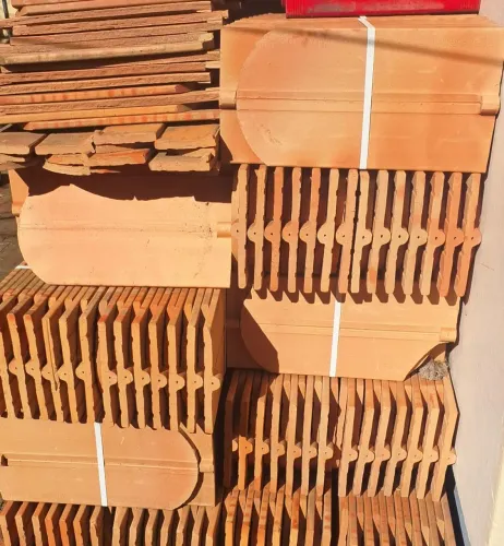Telhas de cerâmica para construção