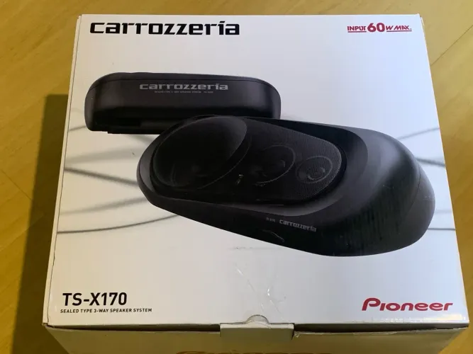 Caixa de Som Kit 3 Vias Pioneer Carrozzeria Japonesas Lacradas na Caixa