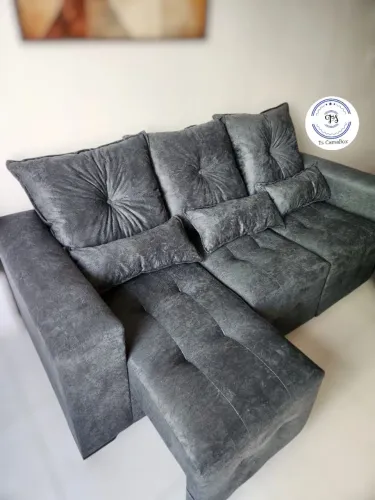 Sofá retrátil direto da fábrica 