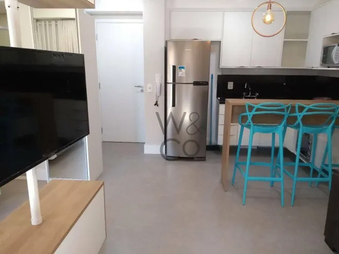 Apartamento com 1 dormitório para alugar, 36 m² por R$ 6.045,10/mês - Jardim Paulista - Sã