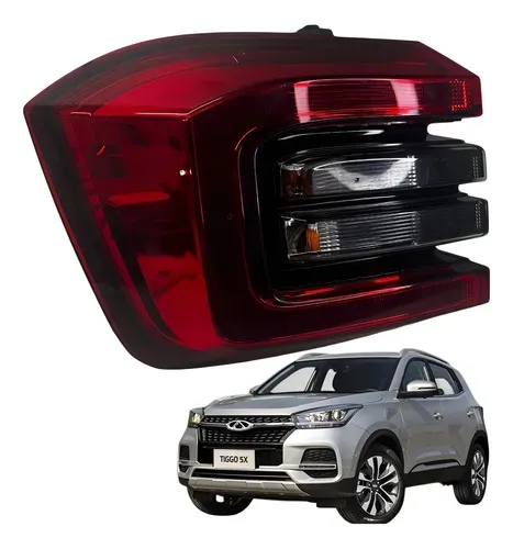 Lanterna Traseira Esquerda Tiggo 5x 2018 2022 Original Esquerdo/motorista Vermelho