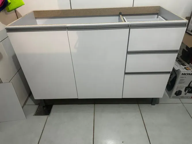 Balcão pra pia Novo Montagem grátis