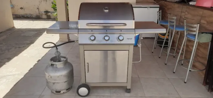 CHURRASQUEIRA INOX GOURMNET A GAS SUGGAR