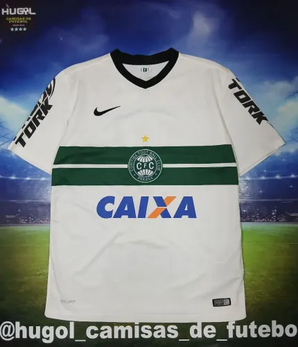 Camisa do Coritiba 2014/15 Nike #13 de jogo Tamanho M 