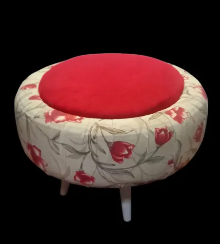 Puff  Baú decorativo 