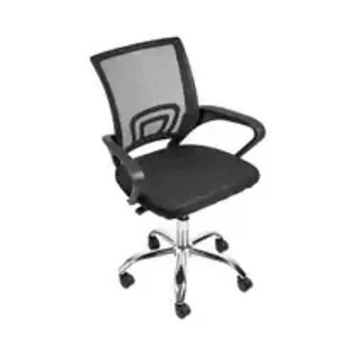 Cadeira de Escritório giratória Ergonômica Preta promoção