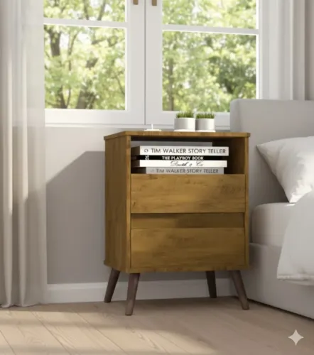 Criado mudo cabeceira canela gett moveis 