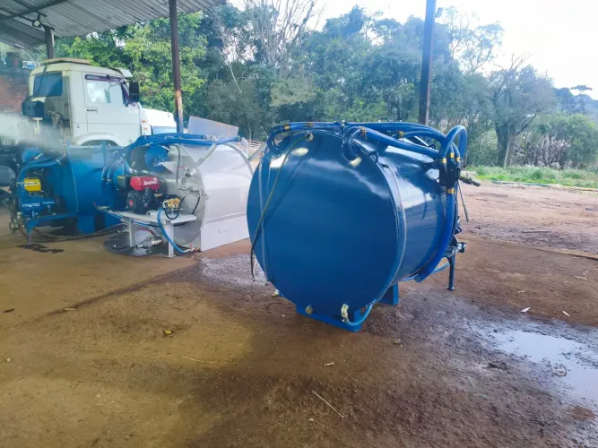 Tanque para banheiro químico por encomenda