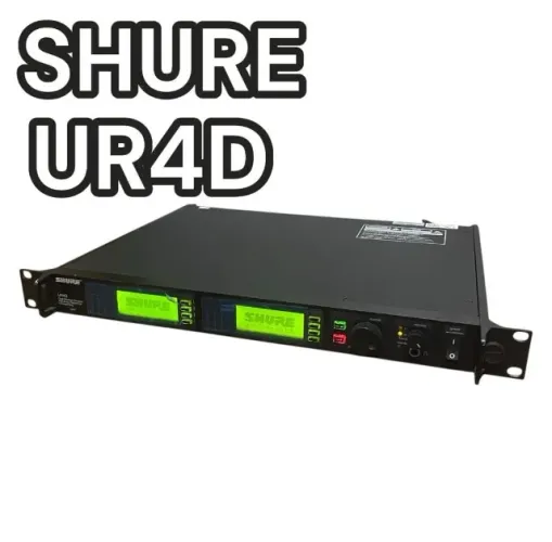 Receptor sem Fio de dois Canais SHURE UR4D