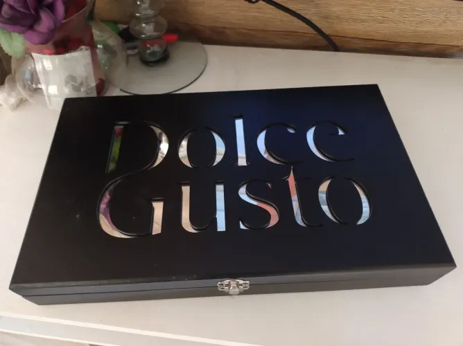 Caixa Decorativa de Cápsulas Dolce Gusto