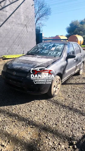 Sucata Siena Fire Flex 1.0 8v Completo