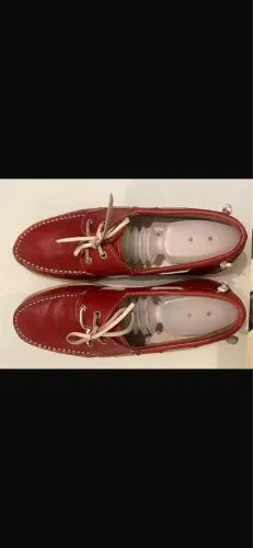 Sapato náutica mocassim mr cat original número 42 bordô