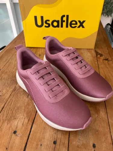 Tênis Usaflex Rosa - Conforto e Estilo!