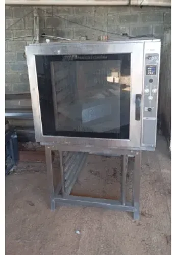 Forno turbo elétrico vipao Perfecta 6 assadeiras voltagem 380 