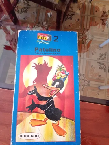 Fita VHS Patolino - Videoteca O Dia Infantil 2 - Dublado