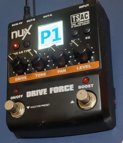 Pedal de Overdrive NUX Drive Force