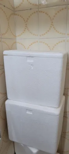 CAIXAS DE ISOPOR USADAS 8 LITROS