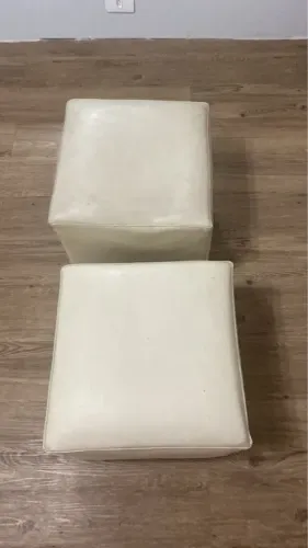 Puff cor Off white