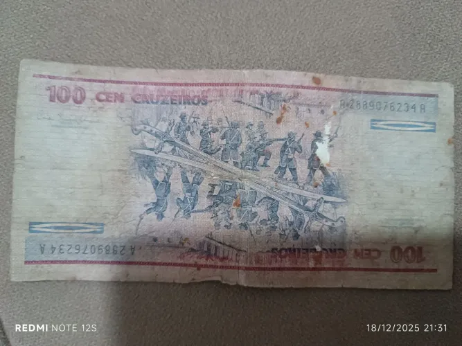 100 Cruzeiros 