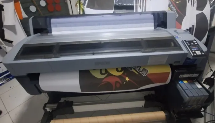 Impressora sublimatica e prensa termica