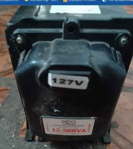 transformador dual 110x220 e 220x110 com 10.000 va