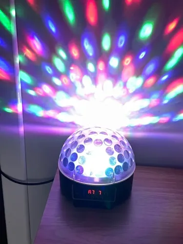 Bola Maluca para Festa - Iluminação LED RGB