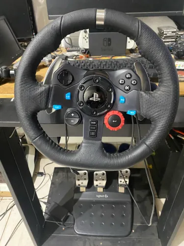 Volante g29 aceito troca por som automotivo completo