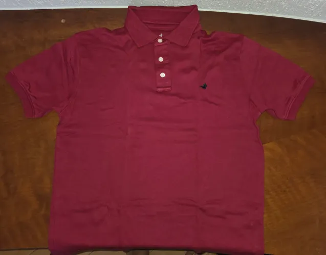Camisa Polo Vinho (Brooksfield Original) (Tam. 14)