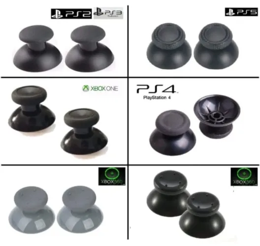 Analógicos para Controles de Videogame (PS2, PS3, PS4, PS5, Xbox)