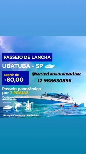 Passeios de Lancha Particular ou Compartilhado 